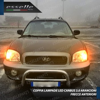 Coppia Frecce Anteriori PY21W 35 LED Canbus HYUNDAI SANTA FE I