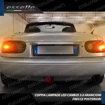 Coppia Frecce Posteriori P21W 24 LED Canbus 3.0 per MAZDA MX-5 I
