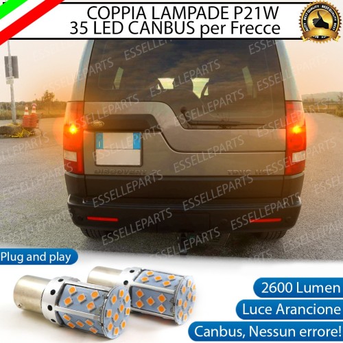 Coppia Frecce Posteriori P21W 35 LED Canbus Land Rover Discovery III