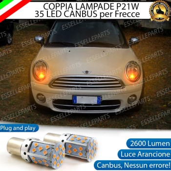 Coppia Frecce Anteriori P21W 35 LED Canbus MINI R58