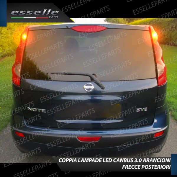 Lampada  T15 W16W 15 LED Canbus ARANCIONE FRECCE PER NISSAN NOTE