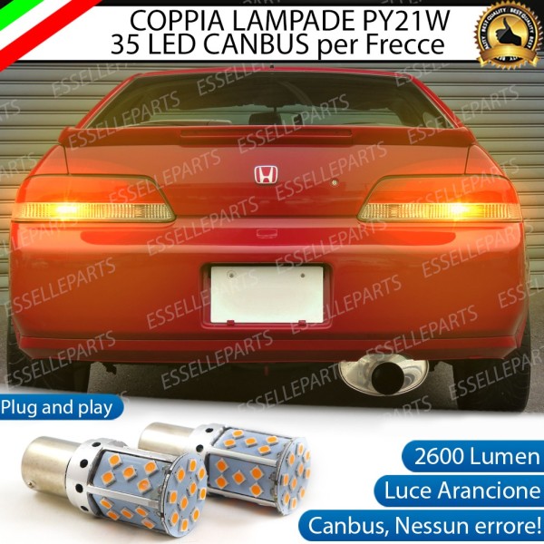 Coppia Frecce Posteriori PY21W 35 LED Canbus HONDA PRELUDE 5G