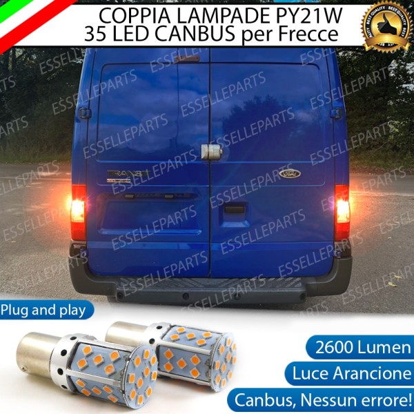Coppia Frecce Posteriori PY21W 35 LED Canbus FORD TRANSIT IV
