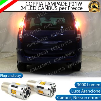 Coppia Frecce Posteriori P21W 24 LED Canbus 3.0 per FIAT ULYSSE II