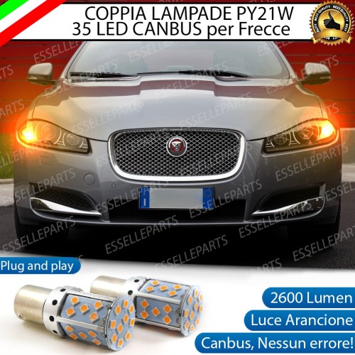 Coppia Frecce Anteriori PY21W 35 LED Canbus JAGUAR XF RESTYLING