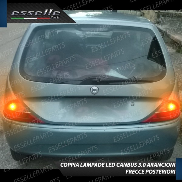 Coppia Frecce Posteriori PY21W 24 LED Canbus 3.0 per LANCIA Y 840