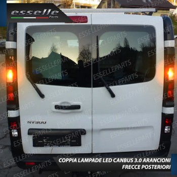 Coppia Frecce Posteriori PY21W 35 LED Canbus NISSAN NV300