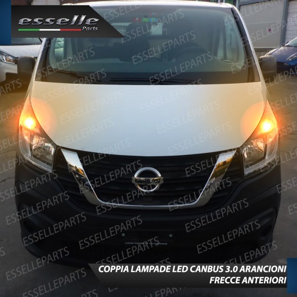 Coppia Frecce Anteriori PY21W 35 LED Canbus NISSAN NV300