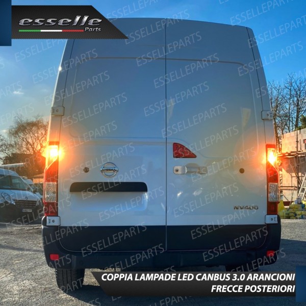 Coppia Frecce Posteriori PY21W 35 LED Canbus NISSAN NV400