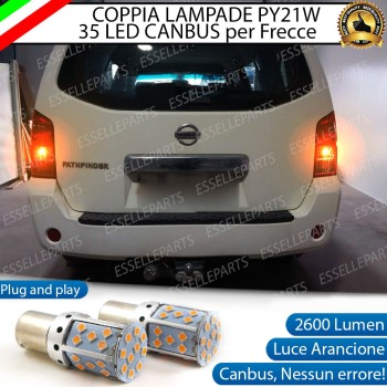 Coppia Frecce Posteriori PY21W 35 LED Canbus NISSAN PATHFINDER R51