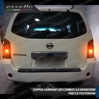 Coppia Frecce Posteriori PY21W 35 LED Canbus NISSAN PATHFINDER R51