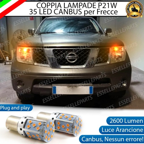 Coppia Frecce Anteriori P21W 35 LED Canbus NISSAN PATHFINDER R51