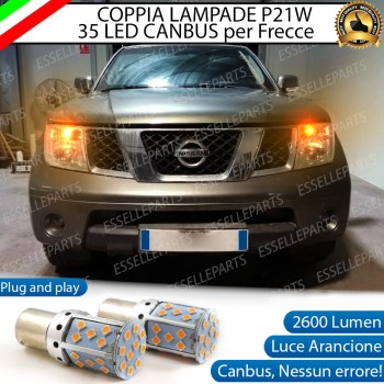Coppia Frecce Anteriori P21W 35 LED Canbus NISSAN PATHFINDER R51