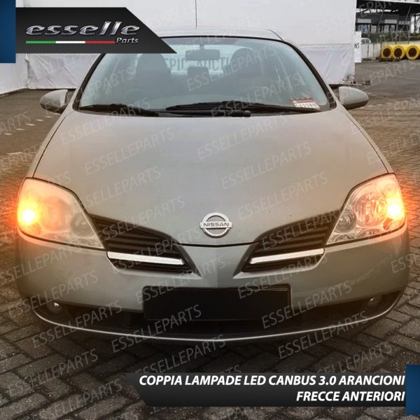 Coppia Frecce Anteriori PY21W 35 LED Canbus NISSAN PRIMERA III