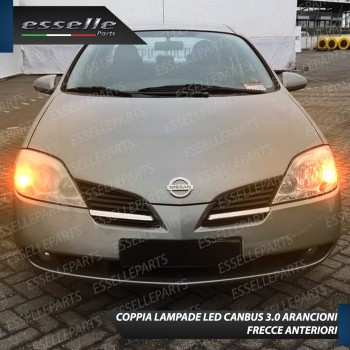 Coppia Frecce Anteriori PY21W 35 LED Canbus NISSAN PRIMERA III