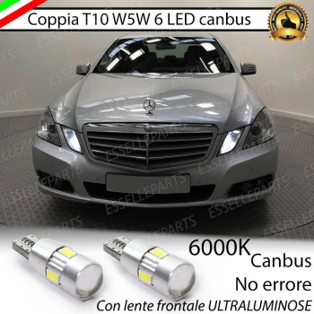 Luci posizione Led MERCEDES CLASSE E W212 6000K Luce Bianca