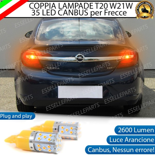 Lampade T20 W21W 35 LED Canbus OPEL INSIGNIA A