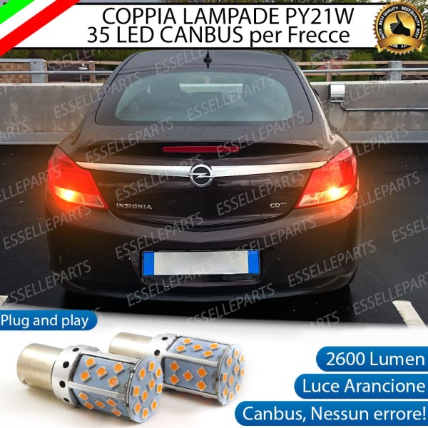 Coppia Frecce Posteriori PY21W 35 LED Canbus MODELLI PRODOTTI FINO AL 2013