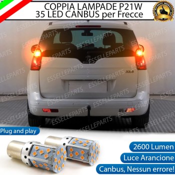 Coppia Frecce Posteriori P21W 35 LED Canbus Peugeot 5008 Restyling