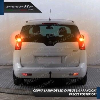 Coppia Frecce Posteriori P21W 35 LED Canbus Peugeot 5008 Restyling
