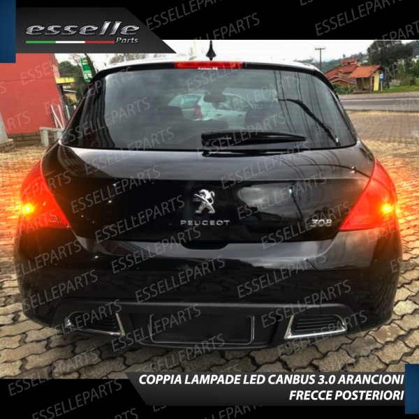 Coppia Frecce Posteriori P21W 35 LED Canbus Peugeot 308