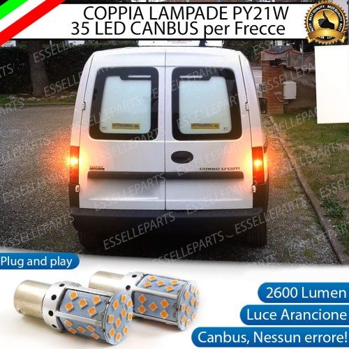 Coppia Frecce Posteriori PY21W 35 LED Canbus OPEL COMBO C