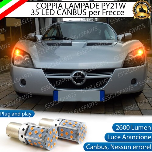 Coppia Frecce Anteriori PY21W 35 LED Canbus OPEL SPEEDSTER
