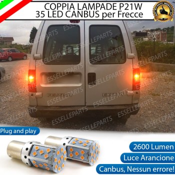 Coppia Frecce Posteriori P21W 35 LED Canbus PEUGEOT EXPERT I