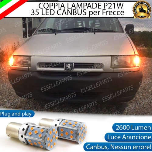 Coppia Frecce Anteriori P21W 35 LED Canbus PEUGEOT EXPERT I