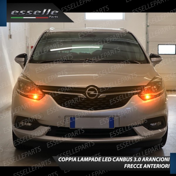 Coppia Frecce Anteriori PY21W 24 LED Canbus 3.0 per OPEL ZAFIRA C RESTYLING
