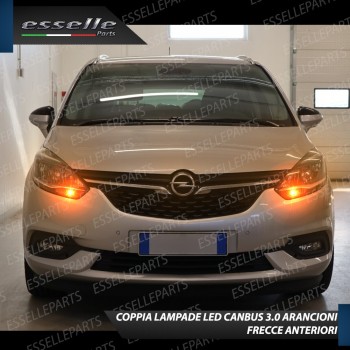 Coppia Frecce Anteriori PY21W 24 LED Canbus 3.0 per OPEL ZAFIRA C RESTYLING Coppia Frecce Anteriori PY21W 24 LED Canbus 3.0 per OPEL ZAFIRA C RESTYLING