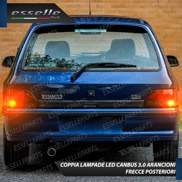 Coppia Frecce Posteriori P21W 35 LED Canbus RENAULT CLIO I