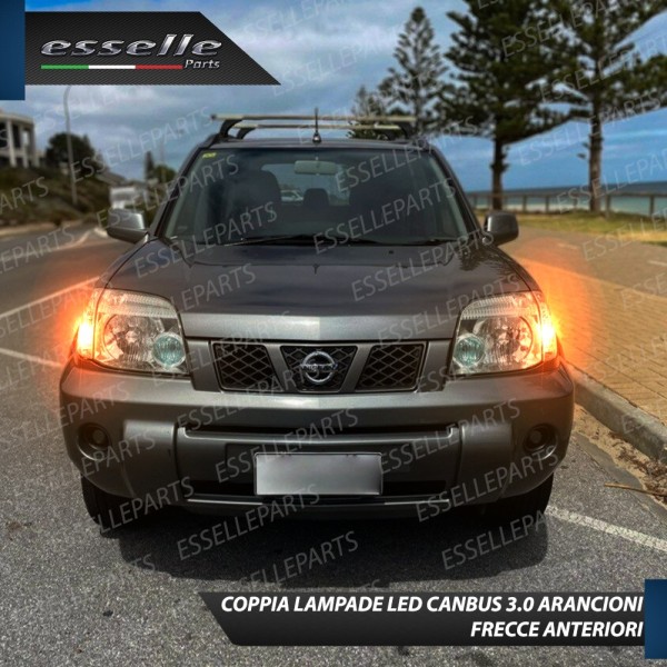 Coppia Frecce Anteriori PY21W 35 LED Canbus Nissan X Trail I