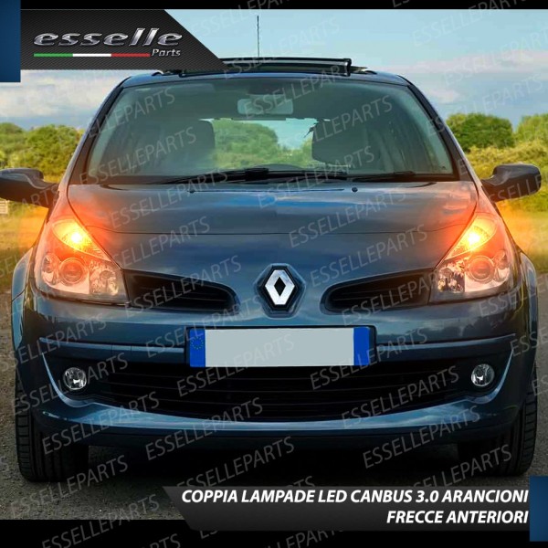 Coppia Frecce Anteriori PY21W 35 LED Canbus Renault Clio III