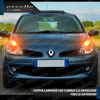 Coppia Frecce Anteriori PY21W 35 LED Canbus Renault Clio III