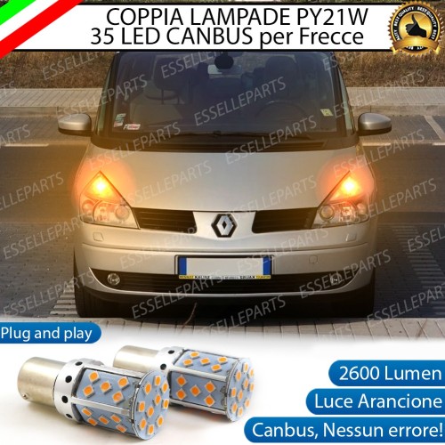 Coppia Lampade PY21W Frecce a LED RENAULT ESPACE 4
