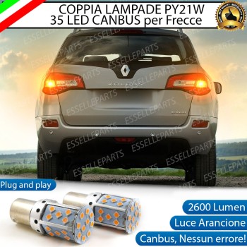 Coppia Frecce Posteriori PY21W 35 LED Canbus RENAULT Koleos