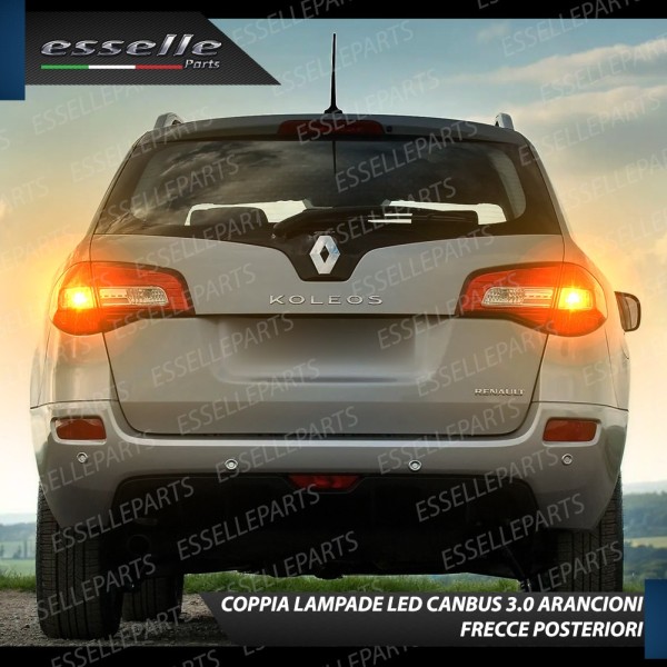Coppia Frecce Posteriori PY21W 35 LED Canbus RENAULT Koleos
