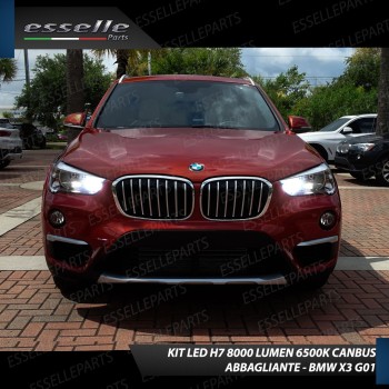 Kit Full LED H7 8000 LUMEN Abbaglianti BMW X3 G01