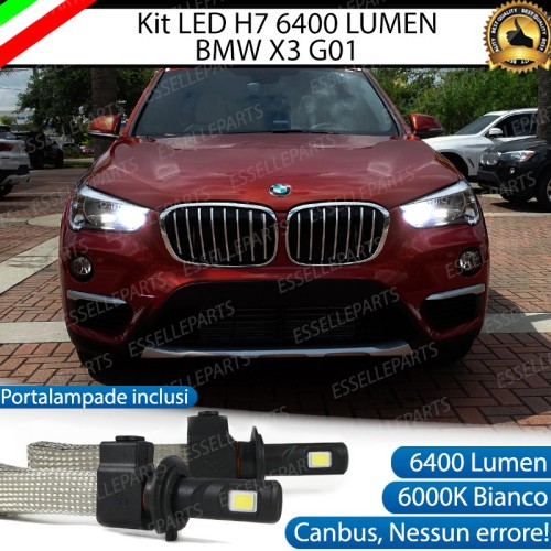 Kit Full LED H7 6400 LUMEN Abbaglianti BMW X3 G01