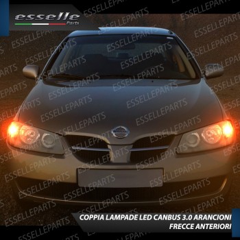 Coppia Frecce Anteriori P21W 35 LED Canbus NISSAN ALMERA MK2 DAL 08/2002