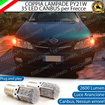 Coppia Frecce Anteriori PY21W 35 LED Canbus NISSAN ALMERA 2