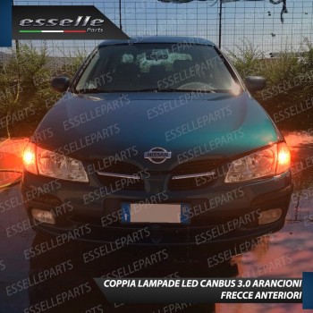 Coppia Frecce Anteriori PY21W 35 LED Canbus NISSAN ALMERA 2