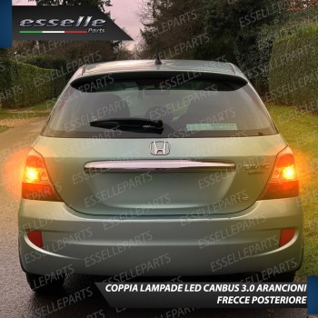 Coppia Frecce Posteriori T20 WY21W 35 LED Canbus HONDA CIVIC 7G