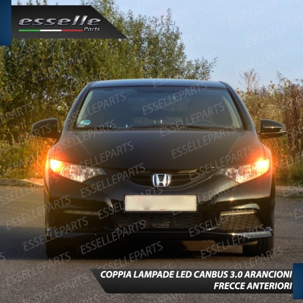 Lampade ANTERIORI PY21W BAU15S 35 LED Canbus HONDA CIVIC 9G FINO AL 2014