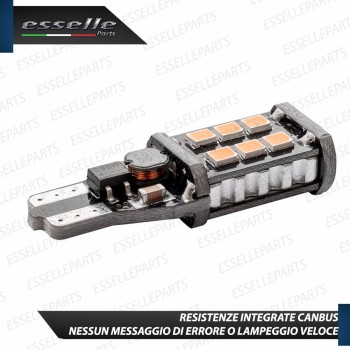 Coppia Lampade T15 W16W 15 LED CANBUS PER FRECCE DIREZIONALI PER HONDA CIVIC 9G DAL 2015 Coppia Lampade T15 W16W 15 LED CANBUS PER FRECCE DIREZIONALI PER HONDA CIVIC 9G DAL 2015