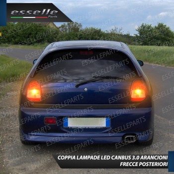 Coppia Lampade T20 WY21W 35 LED CANBUS PER FRECCE DIREZIONALI POSTERIORI PER MITSUBISHI COLT V DAL 12/1997 Coppia Lampade T20 WY21W 35 LED CANBUS PER FRECCE DIREZIONALI POSTERIORI PER MITSUBISHI COLT V DAL 12/1997