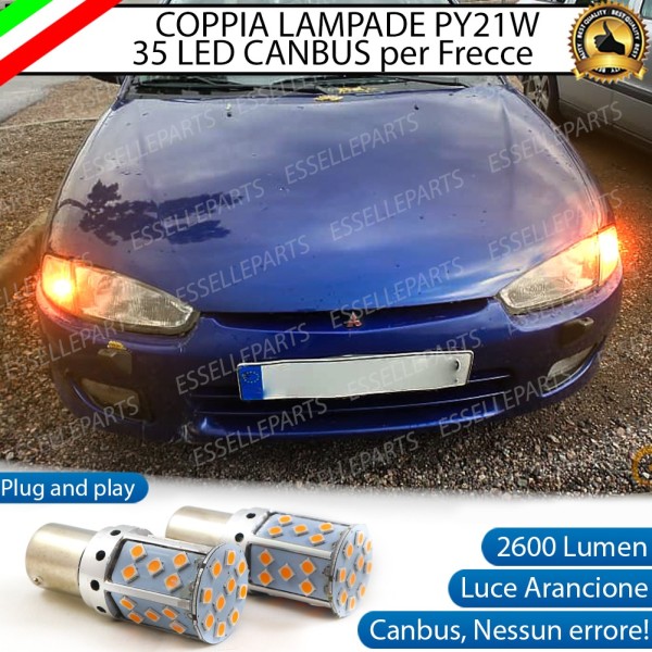 Lampade ANTERIORI PY21W BAU15S 35 LED Canbus MITSUBISHI COLT V DAL 12/1997