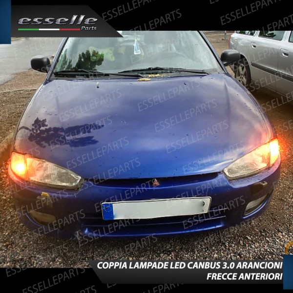 Lampade ANTERIORI PY21W BAU15S 35 LED Canbus MITSUBISHI COLT V DAL 12/1997