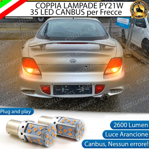 Coppia Frecce Posteriori PY21W 35 LED Canbus HYUNDAI COUPE I RESTYLING
